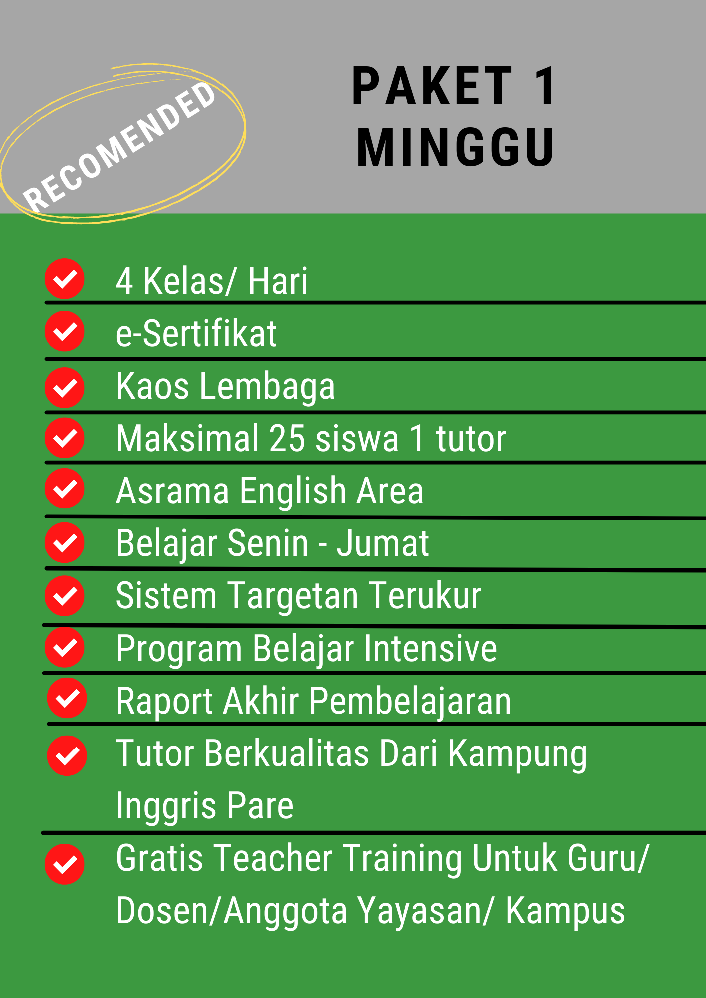 Belajar Speaking Inggris terbaik 